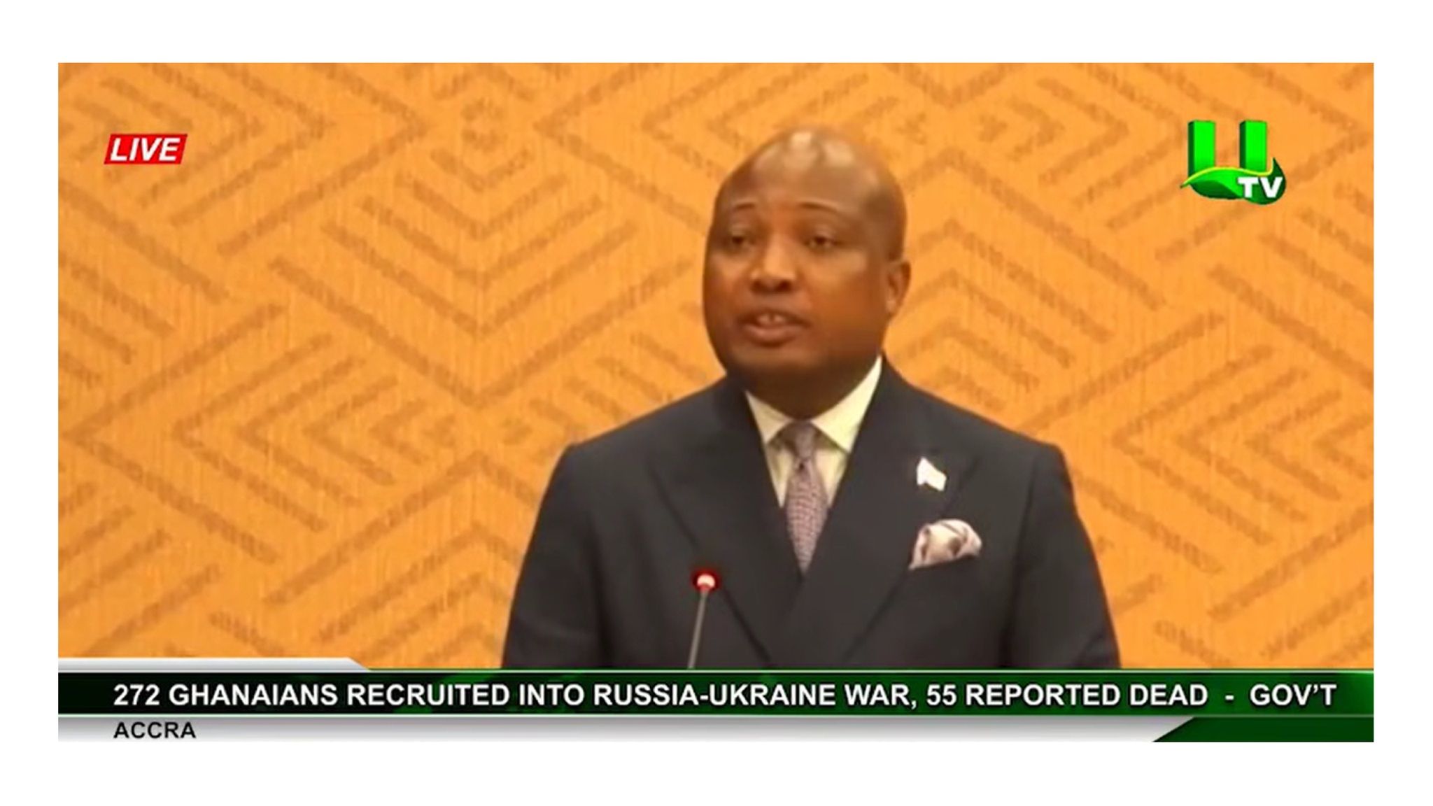 Ghana's Foreign Minister: 272 Nationals Recruited Into Russia's War Since 2022, 55 Dead, Two Held as POWs