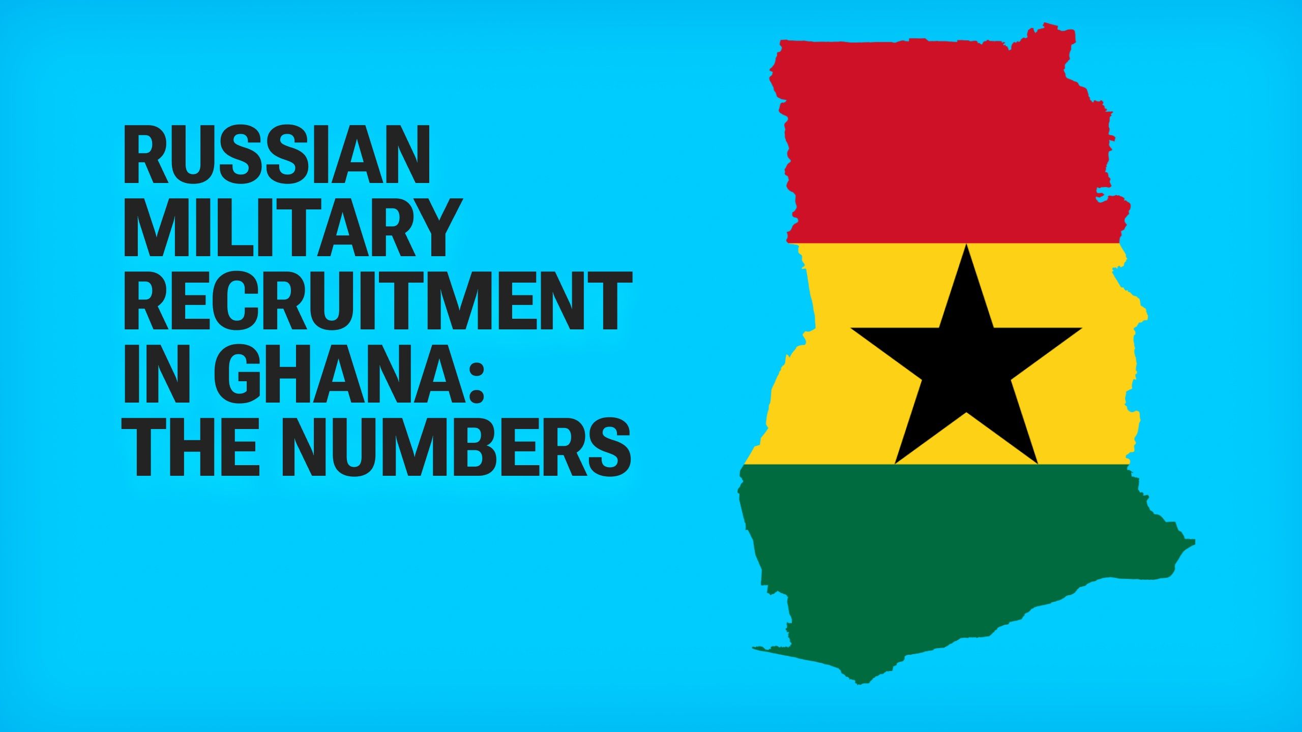 Ghaneses en el ejército ruso: 272 reclutados, al menos 85 muertos - el segundo mayor número de muertes de África