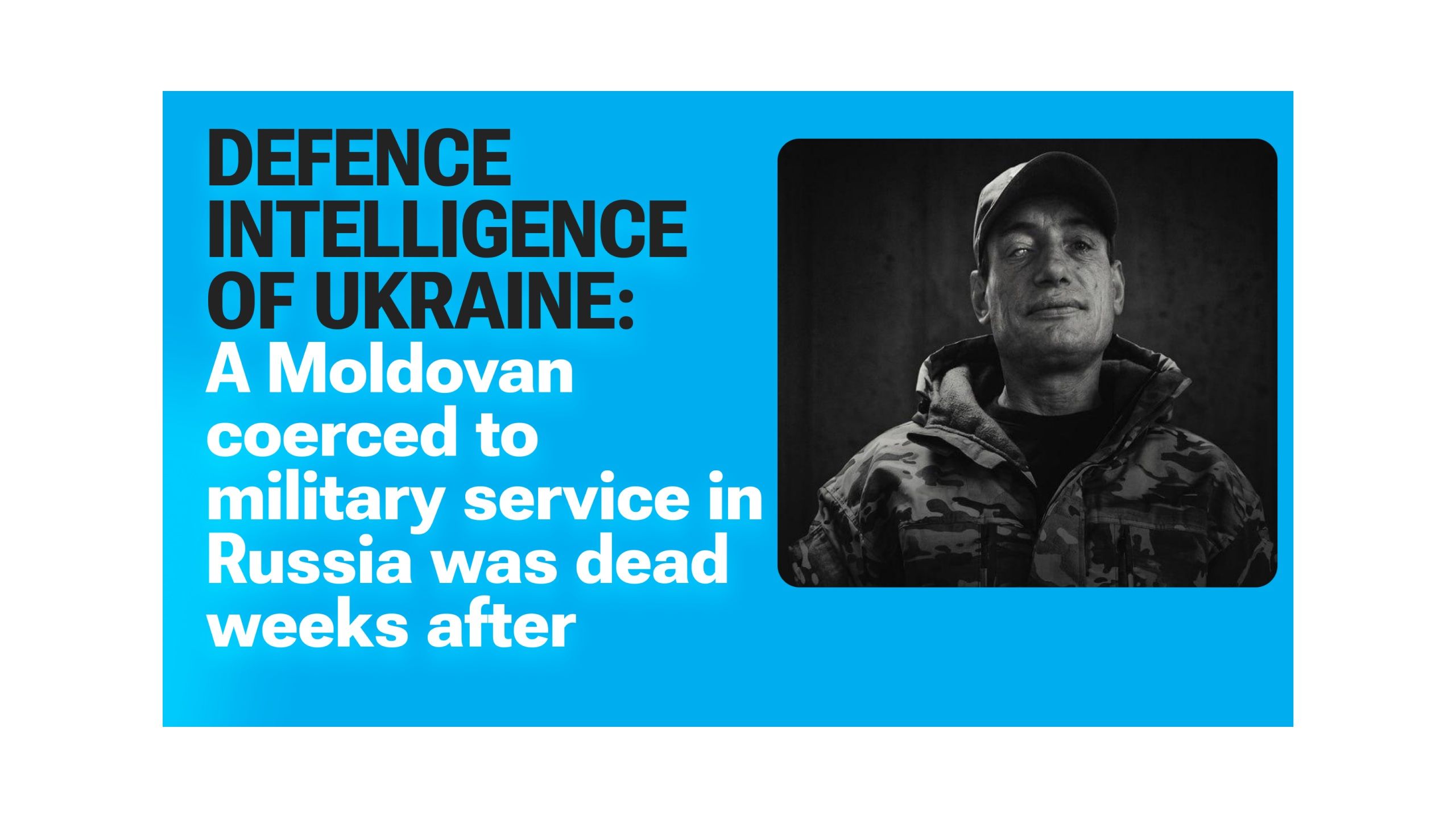 A $58 Fine for Illegal Stay, a Detention Centre, and an Ultimatum - Sign a Military Contract or Leave Russia - Is How Moldovan Victor Tabyrtsya Ended Up Dead in Kharkiv.