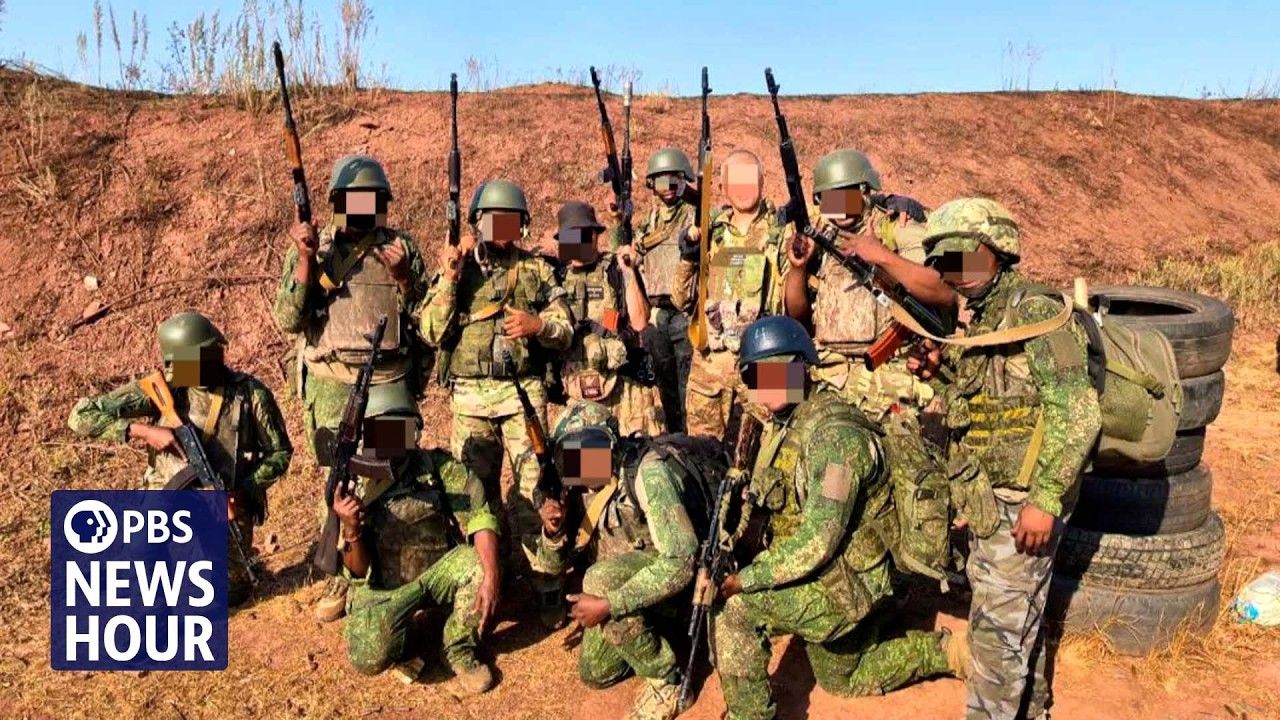 "You Charcoal, You'll Be the Can Opener Today": PBS Newshour Investigation Exposes Russia's Use of African Recruits as Disposable Frontline Bait