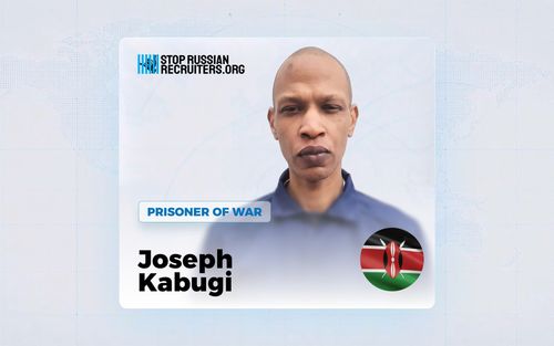 Joseph Kabugi kutoka Kenya Alijiunga na Jeshi la Russia na Akakamata kama Mfungwa wa Vita nchini Ukraine