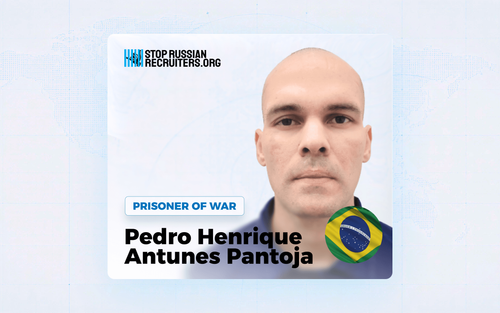 Pedro Henrique Antunes Pantoja from Brazil Joined the Russian Army and Became a Prisoner of War in Ukraine